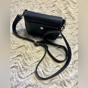 Crossbody Multi Pockets Little Black Purse